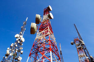Self Supporting Telecom Tower, gsm tower , antenna tower 