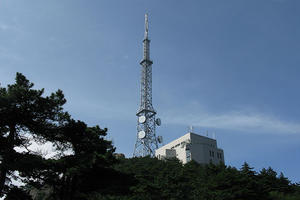 Microwave Radio TV Broadcasting Steel Tower
