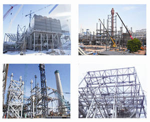 Acid Gas and Dust Removal System Steel Structure,