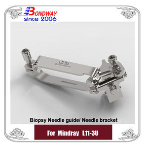 Reusable Biopsy Needle Guide For Mindray Linear Array Ultrasound Transducer L11-3U, Needle Guided Bracket