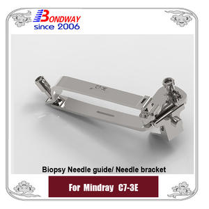 Mindray Stainless Steel Reusable Biopsy Needle Guide For Convex Array Ultrasonic Transducer C7-3E