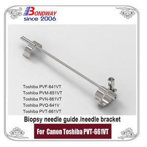 Needle Bracket, Needle Guide For CANON (TOSHIBA)  Transvaginal Transducer PVF-641VT PVM-651VT PVN-661VT PVQ-641V PVT-661VT
