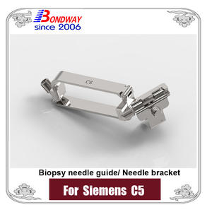 Siemens Biopsy Needle Guide Braket For Curved Array Ultrasound Transducer C5, Reusable Needle Bracket 