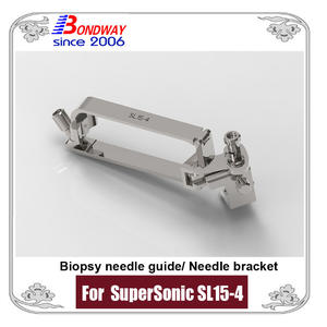 SuperSonic Reusable-biopsy Needle Bracket, Needle Guide For Linear Array Ultrasonic Transducer SL15-4