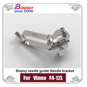 VINNO Biopsy Needle Bracket, Reusable Needle Guide For Linear Array Ultrasound Transducer F4-12L