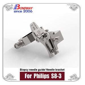 Philips Biplane transducer S8-3 biopsy needle guide, needle bracket
