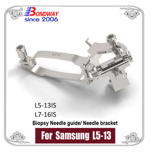 Samsung reusable biopsy needle guide ultrasound transducer L5-13 L5-13IS L7-16IS