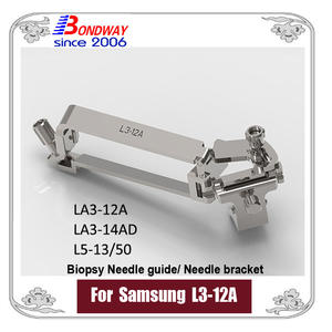 Reusable Biopsy Needle Bracket, Needle Guide For Samsung Linear Ultrasound Transducer L3-12A LA3-12A LA3-14AD L5-13/50