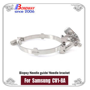 Samsung biopsy needle guide for 4D volume curved ultrasound transducer CV1-8A