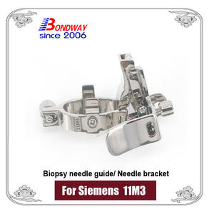 Siemens reusable biopsy needle guide for micro-curved ultrasound transducer 11M3