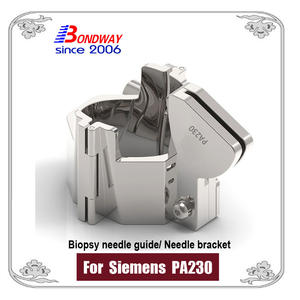 Siemens biopsy needle guide for ultrasound transducer PA230, Needle bracket