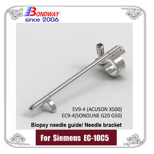 Biopsy Needle Guide For Siemens Endovaginal Ultrasound Transducer EC-10C5,EC9-4(SONOLINE G20 G50) EV9-4 (ACUSON X500) Reusable Needle Guide Bracket 
