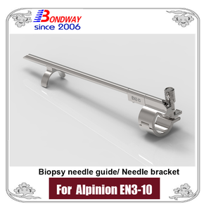 ALPINION Reusable Biopsy Needle Bracket, Needle Guide For Transvaginal Endocavity Ultrasound Transducer EN3-10