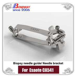 Esaote Stainless Steel Reusable Needle Bracket, Biopsy Needle Guide For Convex Array Ultrasound Probe CA541