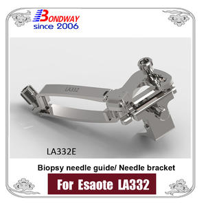 Reusable Biopsy Needle Bracket For Esaote Linear Array Ultrasound Transducer LA332 LA332E