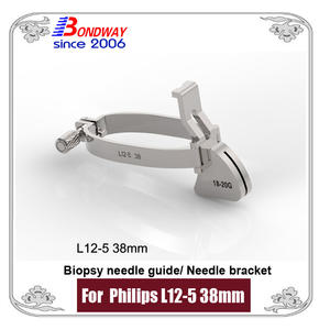 Reusable Biopsy Needle Bracket, Needle Guide For Philips Linear Ultrasound Transducer L12-5 38mm