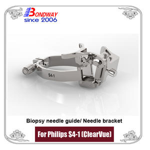 Biopsy Needle Guide For Philips Biplane Ultrasound Transducer S4-1 (ClearVue), Needle Bracket, Biopsy Kits    