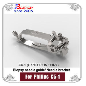 Biopsy Needle Bracket, Needle Guide For Philips Convex Ultrasound Transducer C5-1 (CX50,EPIQ5 EPIQ7)