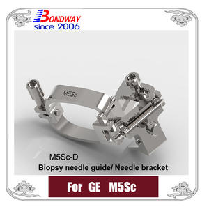GE biopsy needle guide for phased array transducer M5Sc  M5Sc-D, needle bracket