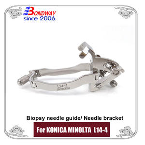 KONICA MINOLTA linear transducer L14-4 reusable biopsy needle bracket guide 