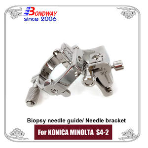 KONICA MINOLTA Stainless Steel Biopsy Needle Bracket, Reusable Needle Guide For Phased Array Ultrasound Transducer S4-2