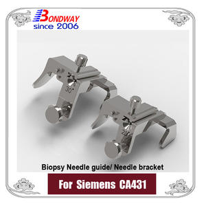 Siemens biopsy needle guide for convex transducer CA431, biopsy needle bracket