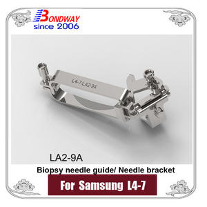 Samsung biopsy needle guide for linear ultrasound transducer L4-7 LA2-9A