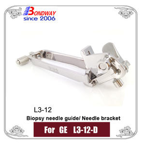 GE Reusable Biopsy Needle Guide For Linear Ultrasound Transducer L3-12, L3-12-D, Biopsy Needle Bracket