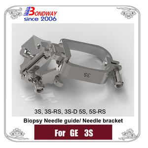 Biopsy Needle Guide, Needle Bracket For GE Phased Ultrasound Transducer 3S,3S-RS,3S-D,5S,5S-RS