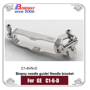 GE ultrasound C1-6-D C1-6VN-D biopsy needle bracket, reusable needle guide 