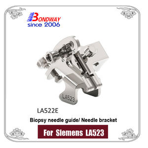 Siemens biopsy needle guide for transducer LA523, LA522E, Needle bracket