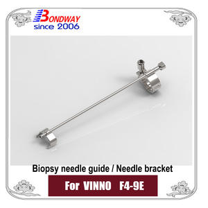 VINNO Ultrasound Transducer F4-9E Reusable Needle Bracket, Biopsy Needle Guide Biopsy Needle Adapter 