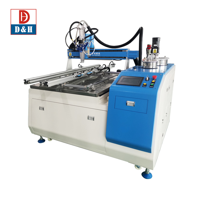 PGB-810 Automatic Electric Two-component Adhesive Filling Silicone Epoxy Resin Mixing Ab Glue Potting Machine