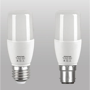 LED Tubular lamp 9W with BASE E27 B22 , OPTIONAL FROM 3000K  6000K 