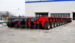 china custom-made hydraulic trailer for heavy equipment transport supplier price