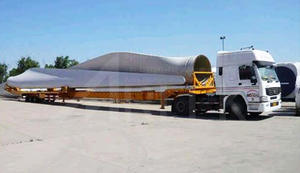 Hauling windmill blade trailers for transporter rotor blades for sale factory
