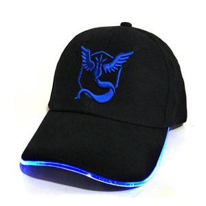 LED Black baseball hats | Wintime Hat Manufacturer