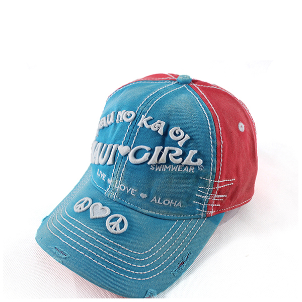 Red-Blue dad hats, Vintage style | Wintime Hat Manufacturer