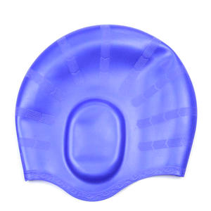 wholesale low price Logo printed silicone swimming cap design