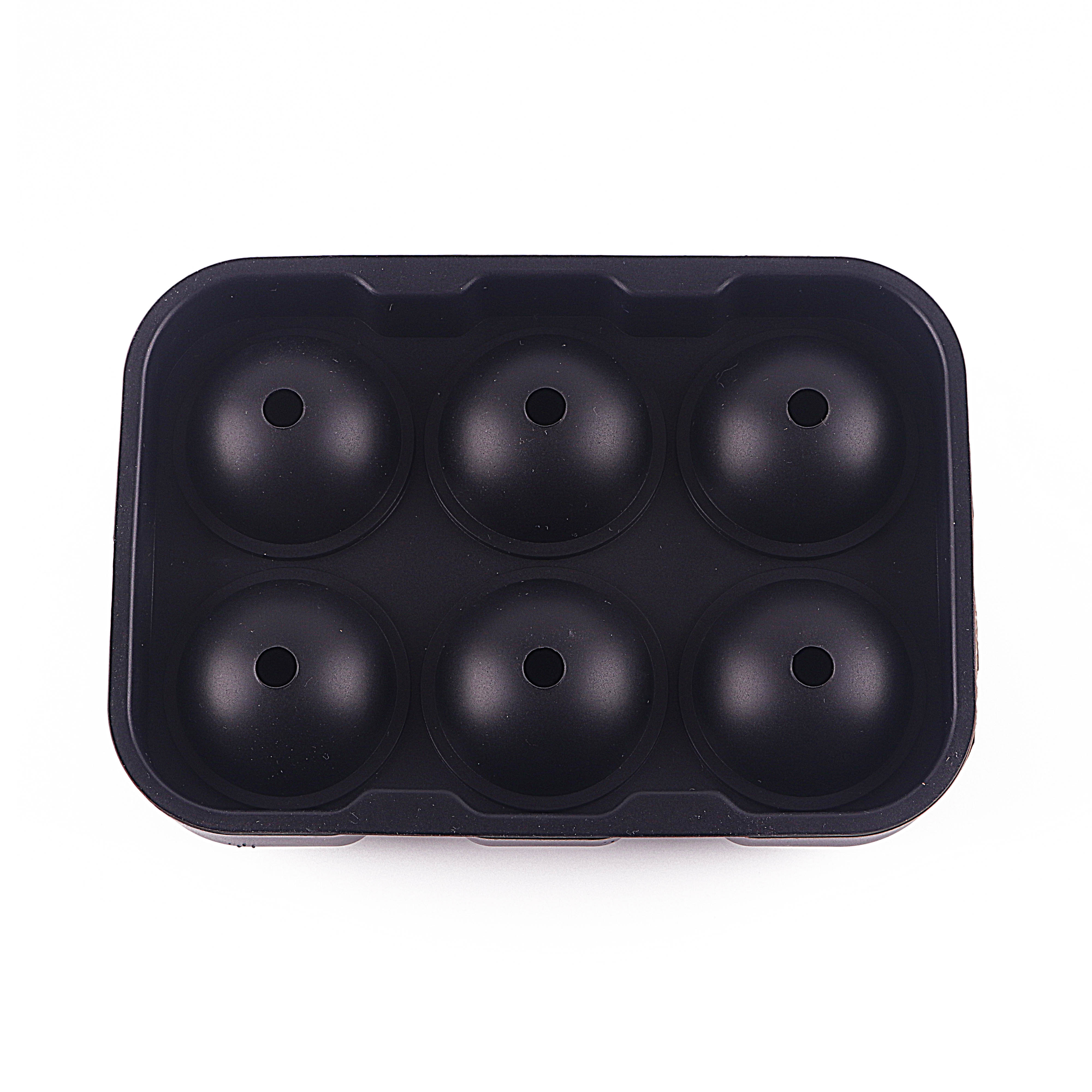 Best Whisky silicone ice ball mold with 6 ball
