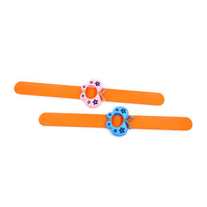 low price wholesale custom rubber slap bracelets design manufacturer