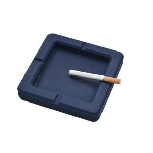 OEM wholesale Custom shape silicone rubber cigarette ashtray manufacturer