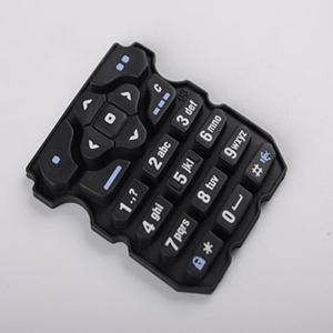 China phone silicone rubber keyboard shell silicone rubber products