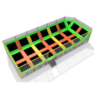Custpmized good quality indoor trampoline park for kids equipment factory