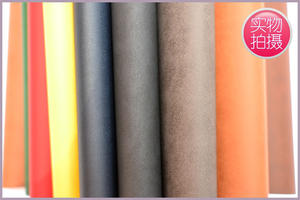 Imported Napa pattern leather paper with a variety of colors