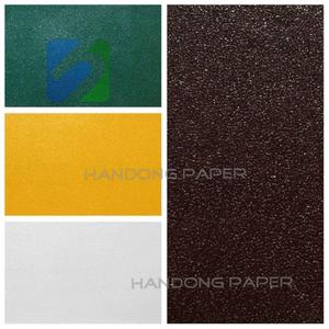 PVC Coated Paper For Packing book binding usage Single Color manufacturer