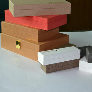 Colorful embossed paper used in tea box /tree bark for folder binding