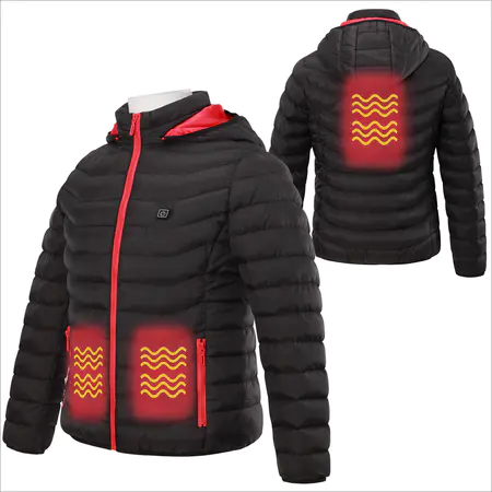 warm jacket | Hot Sale 5V Battery Powered Warm USB Heated Jacket for Men &amp; Women