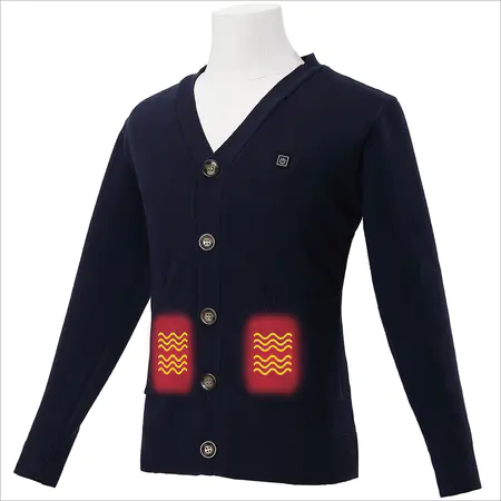 Heated Garment| USB Electrical Rechargeable Battery USB Knit Sweater Heated Jacket