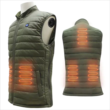 5V Base Layer Battery Heated Vest for Man